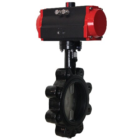 Butterfly Valves with Cartridge Seat for Low Torque Seal, Gas/Liquid Control
