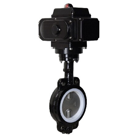 Butterfly Valves with Cartridge Seat for Low Torque Seal, Gas/Liquid Control