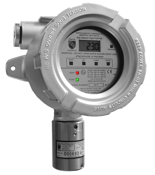 FGD10A Flameproof Fixed Gas Detectors