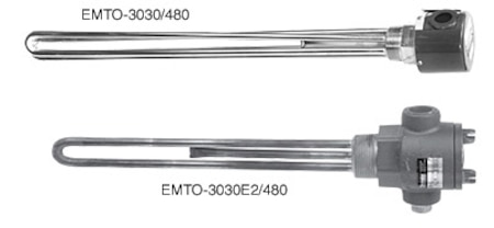 Steel Immersion Heater 2 in NPT Light Weight Oil