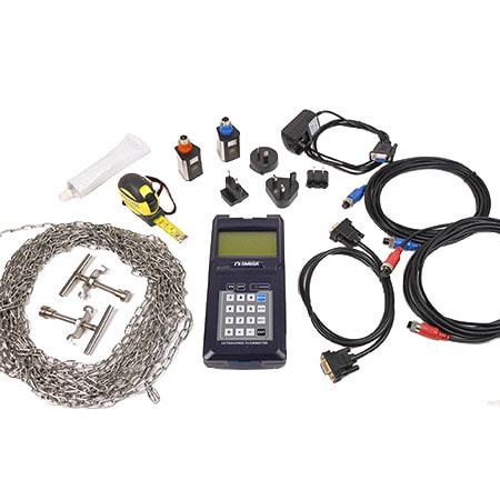 Portable Digital Ultrasonic Flow Meter Kit