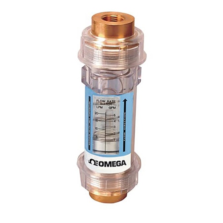 Clear In-Line Variable Area Flow Meters