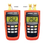 1 & 2 Channel K & J Thermocouple Types Temperature Meter