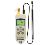 Hot Wire Anemometer with Real Time Data Logger