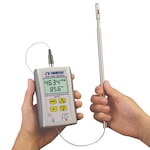 Wireless Handheld Air Temperature & Velocity Meter