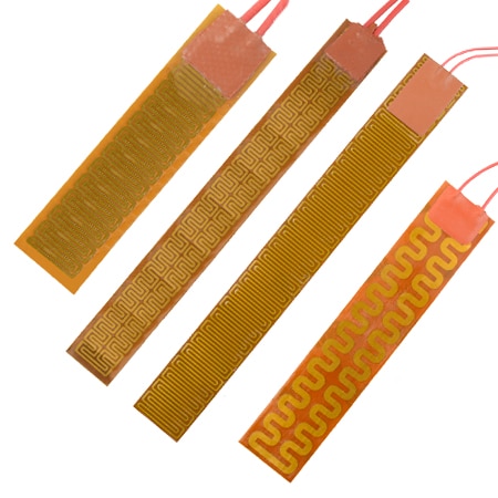 Self-Adhesive Polyimide Flexible Heaters 302 °F Max