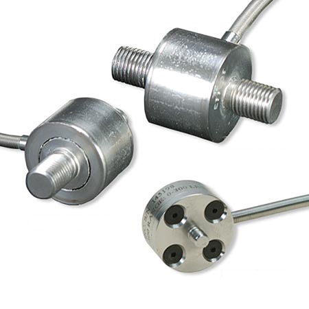 1 in to 1.38 in Diameter, Threaded, Miniature Inline Load Cells