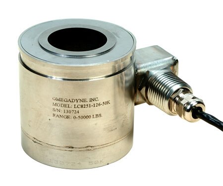 Tall, 1.5 in OD Through-Hole, Compression Load Cells