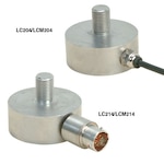 Metric, 51 mm Diameter, Surface Mount Miniature Inline Load Cells