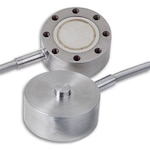 Metric, 51 mm Diameter, Miniature Button Compression Load Cell