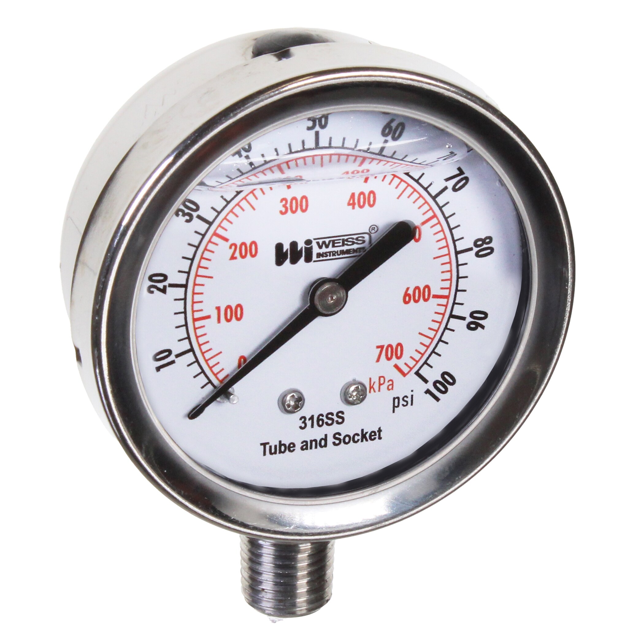 Liquid Filled and Leakproof Pressure Gauges