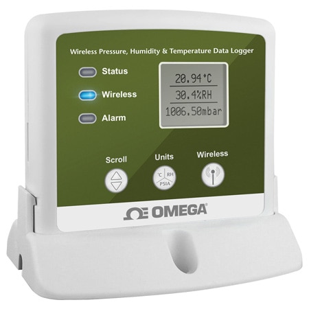 Wireless Pressure, Humidity and Temperature Data Loggerwith Display