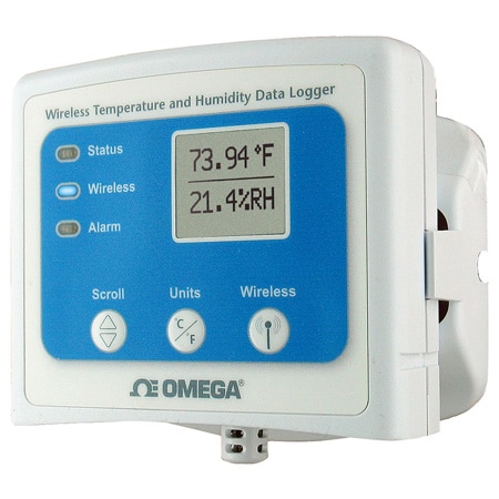 Wireless Temperature and Humidity Data Logger with Display