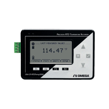 Precision RTD Temperature Data Logger with Display