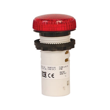 22 mm Indicating Lights, NEMA4/4x/13 IP66, Wash Down Environments