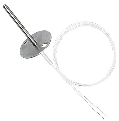 Flange Mounted Non-Linear Thermistor Probes with Lead Wire