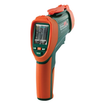 -50 °C to 1370 °C Video Infrared Thermocouple & Humidity Meter