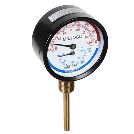 Pressure/Temperature Gauges