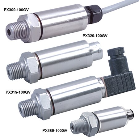 0 to 3,000 psi, Gauge, 0 to 5 Vdc, Cable