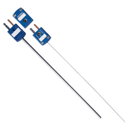 Thermocouple Probes with Removable Miniature Connectors