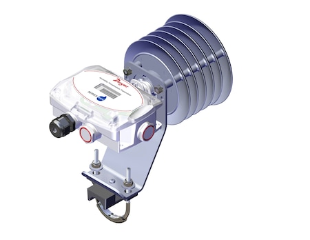 Relative Humidity/Temperature transmitter, 2% large enclosure, HDPE filter with radiation shield, analog output