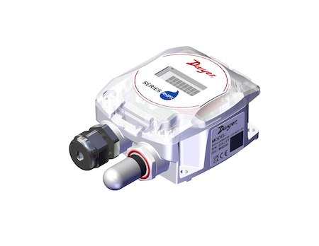 Relative Humidity/Temperature transmitter, 2% large enclosure, HDPE filter with radiation shield, analog output