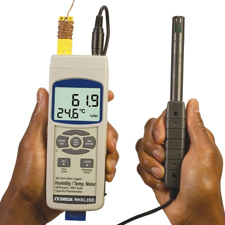 Handheld Thermometer/ Hygrometer Data Logger