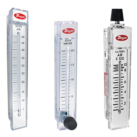 Precision Flowmeters: 2", 5", 10" Scales, NIST Calibrated, Mountable