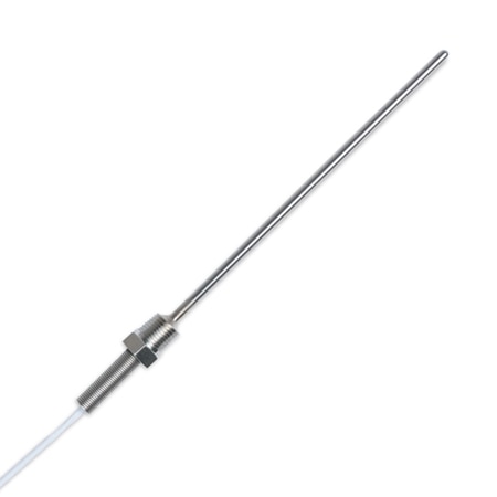 RTD Probes with Mounting Threads and Lead Wire