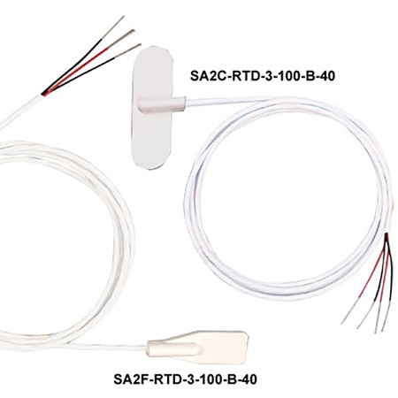 Self-Adhesive Silicone Molded RTD Surface Sensors