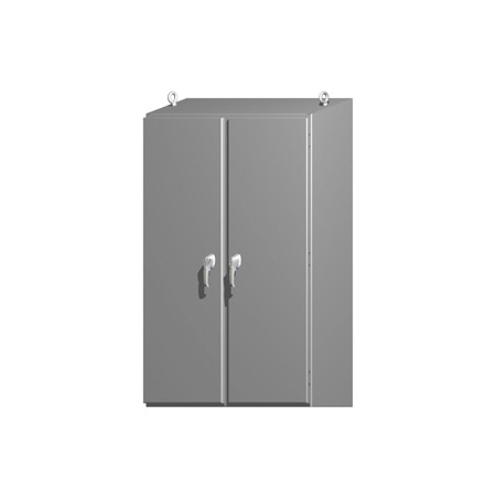 NEMA 4X 304SS Slope Top Washdown Enclosure, Chemical Resistant