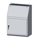 NEMA 12 Single Door Operator Workstation - Electrical Cabinet