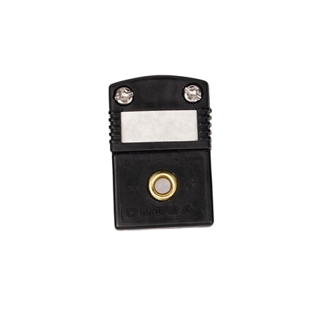 Miniature Thermocouple Connectors Flat Pin with Write-on Window, Standard and Extended Temperature Range