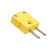 Miniature Thermocouple Connectors Flat Pin with Write-on Window, Standard and Extended Temperature Range