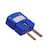Miniature Thermocouple Connectors Flat Pin with Write-on Window, Standard and Extended Temperature Range