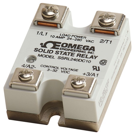 Solid State Relays with AC or DC Control Inputs