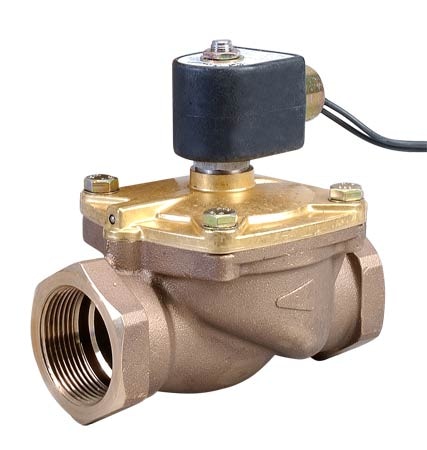 2-Way, NC, Pilot Operated, Brass, NEMA-4 Solenoid Valves