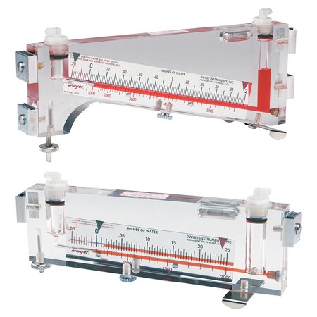 Air Velocity & Pressure Measurement Kit w/ Manometer & Pitot Tube