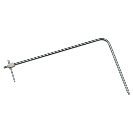 Stainless steel Pitot tube, 5/16" dia., 12-5/8" insertion length.