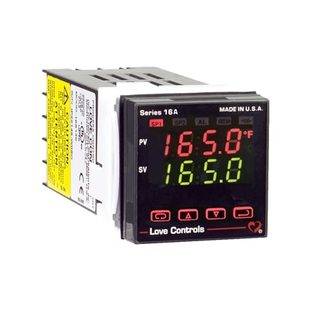 Programmable Temp/Process Controller, 16A, Universal Input, Waterproof