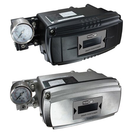 Smart Linear Valve Positioner, Aluminum/Stainless Steel, NEMA 4X, 4-20 mA, HART
