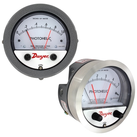 Series 3000MR Photohelic Switch/Gage