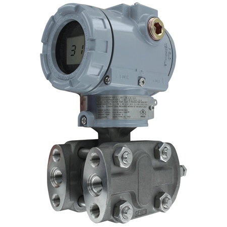 Smart differential pressure transmitter, range 0-100 psi.