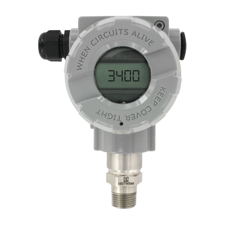 Smart pressure transmitter, range 0-4350 psi