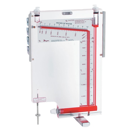 Air Velocity Meter Kit for HVAC Balancing & Fan Testing, Includes Case.