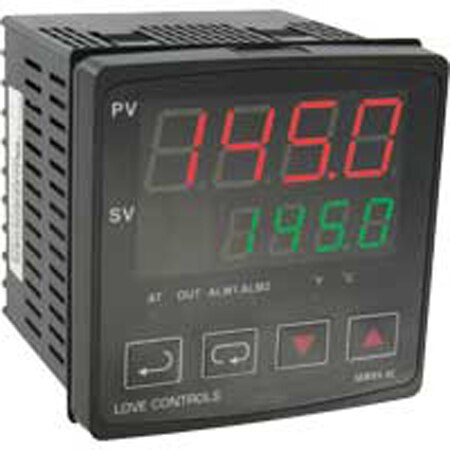 1/4 DIN Temp Controller, ON/OFF/PID, Auto-Tuning, Multi Input