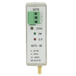 DIN Rail Differential Pressure Transmitter, 4-20 mA, 0.1-25 inH2O