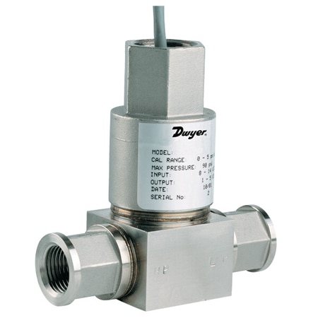 Differential Pressure Transmitter, 0.5% F.S., 4-20 mA, NEMA 4, CSA Approved