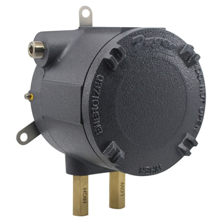 ATEX/IECEx Low Differential Pressure Switch, 0.07-85 inH2O, Flameproof