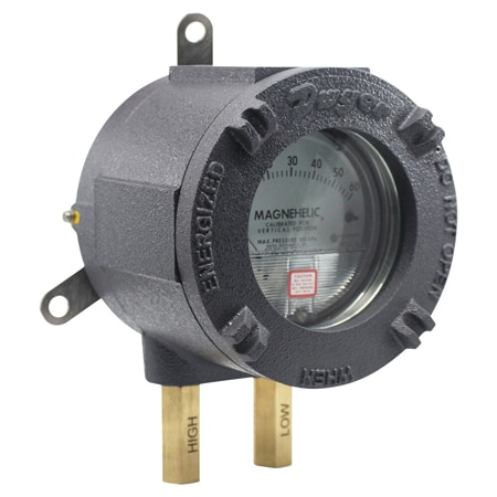 ATEX/IECEx Magnehelic® Differential Pressure Gauge, 2% Accuracy